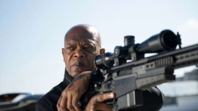 Bodyguard Zawodowiec (2017) The Hitmans Bodyguard 009 Samuel L. Jackson jako Darius Kincaid