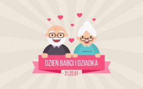 Dzien Babci i Dziadka 006 Vector, Serduszka