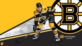 Boston Bruins 022 David Pastrnak, NHL, Hokej