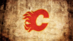 Calgary Flames 003 NHL, Hokej, Logo