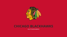 Chicago Blackhawks 009 NHL, Hokej, Logo, Lets Go Hawks