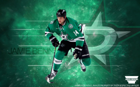 Dallas Stars 010 NHL, Hokej, Jamie Benn