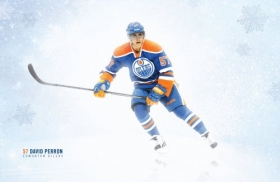 Edmonton Oilers 021 NHL, Hokej, David Perron