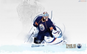 Edmonton Oilers 029 NHL, Hokej, Nikolai Khabibulin