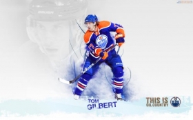 Edmonton Oilers 044 NHL, Hokej, Tom Gilbert