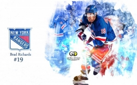 New York Rangers 017 NHL, Hokej, Brad Richards