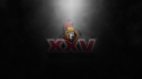 Ottawa Senators 006 NHL, Hokej, Logo, XXV