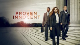 Dowod niewinnosci (2019-) serial TV Proven Innocent 002 Rachelle Lefevre jako Madeline Scott, Russell Hornsby jako Easy Boudreau, Kelsey Grammer jako Gore Bellows