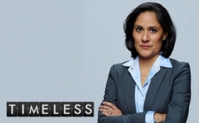 Timeless (2016) serial TV 005 Sakina Jaffrey jako Agentka Denise Christopher