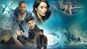 Timeless (2016) serial TV 013 Rufus Carlin, Lucy Preston, Wyatt Logan, Garcia Flynn