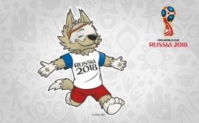 FIFA World Cup Russia 2018 021 Maskotka, Zabivaka, Mistrzostwa Swiata w Pilce Noznej Rosja 2018