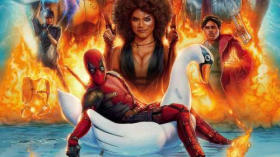 Deadpool 2 2018 020 Zazie Beetz, Ryan Reynolds