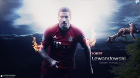 Robert Lewandowski 016 FC Bayern Monachium, Bundesliga, Niemcy