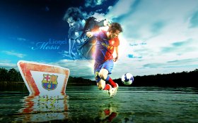Lionel Messi 013 FC Barcelona, Primera Division, Hiszpania