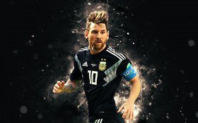 Lionel Messi 039 Argentyna, Napastnik