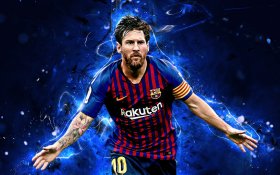 Lionel Messi 041 FC Barcelona, Primera Division, Hiszpania