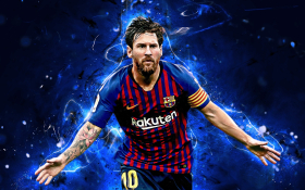 Lionel Messi 041 FC Barcelona, Primera Division, Hiszpania