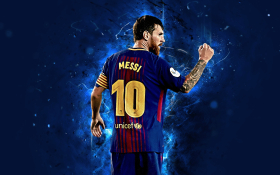 Lionel Messi 046 FC Barcelona, Primera Division, Hiszpania