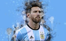Lionel Messi 047 Argentyna, Napastnik
