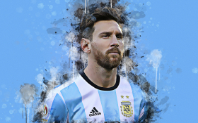 Lionel Messi 047 Argentyna, Napastnik