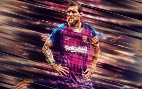 Lionel Messi 048 FC Barcelona, Primera Division, Hiszpania