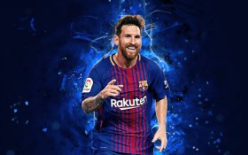 Lionel Messi 049 FC Barcelona, Primera Division, Hiszpania