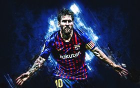 Lionel Messi 067 FC Barcelona, Primera Division, Hiszpania