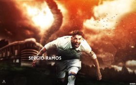 Sergio Ramos 019 Real Madryt, Primera Division, Hiszpania