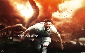 Sergio Ramos 019 Real Madryt, Primera Division, Hiszpania