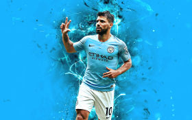 Sergio Aguero 008 Manchester City FC, Premier League, Anglia