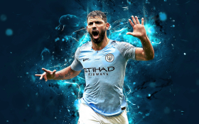 Sergio Aguero 010 Manchester City FC, Premier League, Anglia