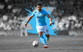 Sergio Aguero 013 Manchester City FC, Premier League, Anglia