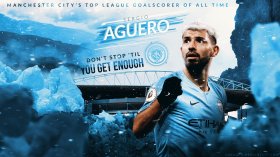 Sergio Aguero 015 Manchester City FC, Premier League, Anglia
