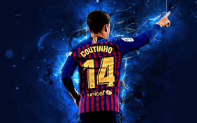 Philippe Coutinho 006 FC Barcelona, Primera Division, Hiszpania