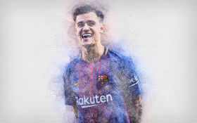 Philippe Coutinho 009 FC Barcelona, Primera Division, Hiszpania