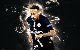 Neymar 011 Paris Saint-Germain F.C. Ligue 1, Francja