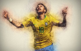 Neymar 073 Reprezentacja Brazylii