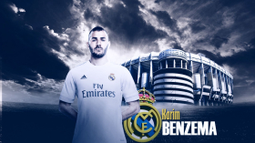 Karim Benzema 008 Real Madryt, Primera Division, Hiszpania