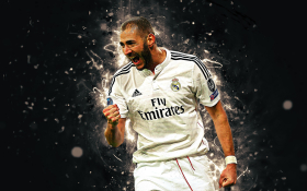 Karim Benzema 017 Real Madryt, Primera Division, Hiszpania