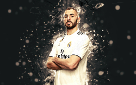 Karim Benzema 018 Real Madryt, Primera Division, Hiszpania