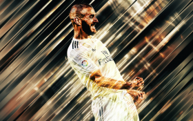 Karim Benzema 019 Real Madryt, Primera Division, Hiszpania