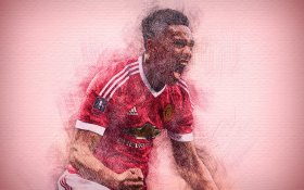 Anthony Martial 010 Manchester United, Premier League, Anglia