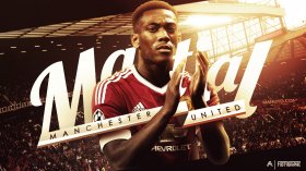 Anthony Martial 017 Manchester United, Premier League, Anglia