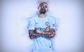 Gabriel Jesus 018 Manchester City F.C. - Premier League, Anglia