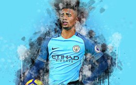 Gabriel Jesus 019 Manchester City F.C. - Premier League, Anglia
