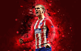 Antoine Griezmann 006 Atletico Madryt, Primera Division, Hiszpania