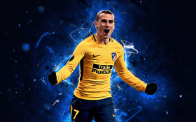 Antoine Griezmann 008 Atletico Madryt, Primera Division, Hiszpania