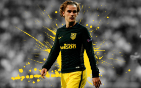 Antoine Griezmann 011 Atletico Madryt, Primera Division, Hiszpania