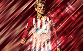 Antoine Griezmann 014 Atletico Madryt, Primera Division, Hiszpania