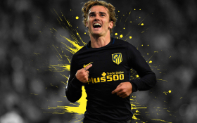 Antoine Griezmann 015 Atletico Madryt, Primera Division, Hiszpania